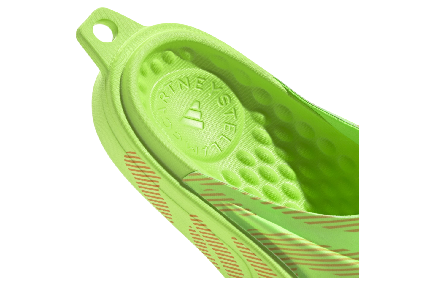 Adidas By Stella Mccartney Slide WMNS Signal Green / Hazy Orange