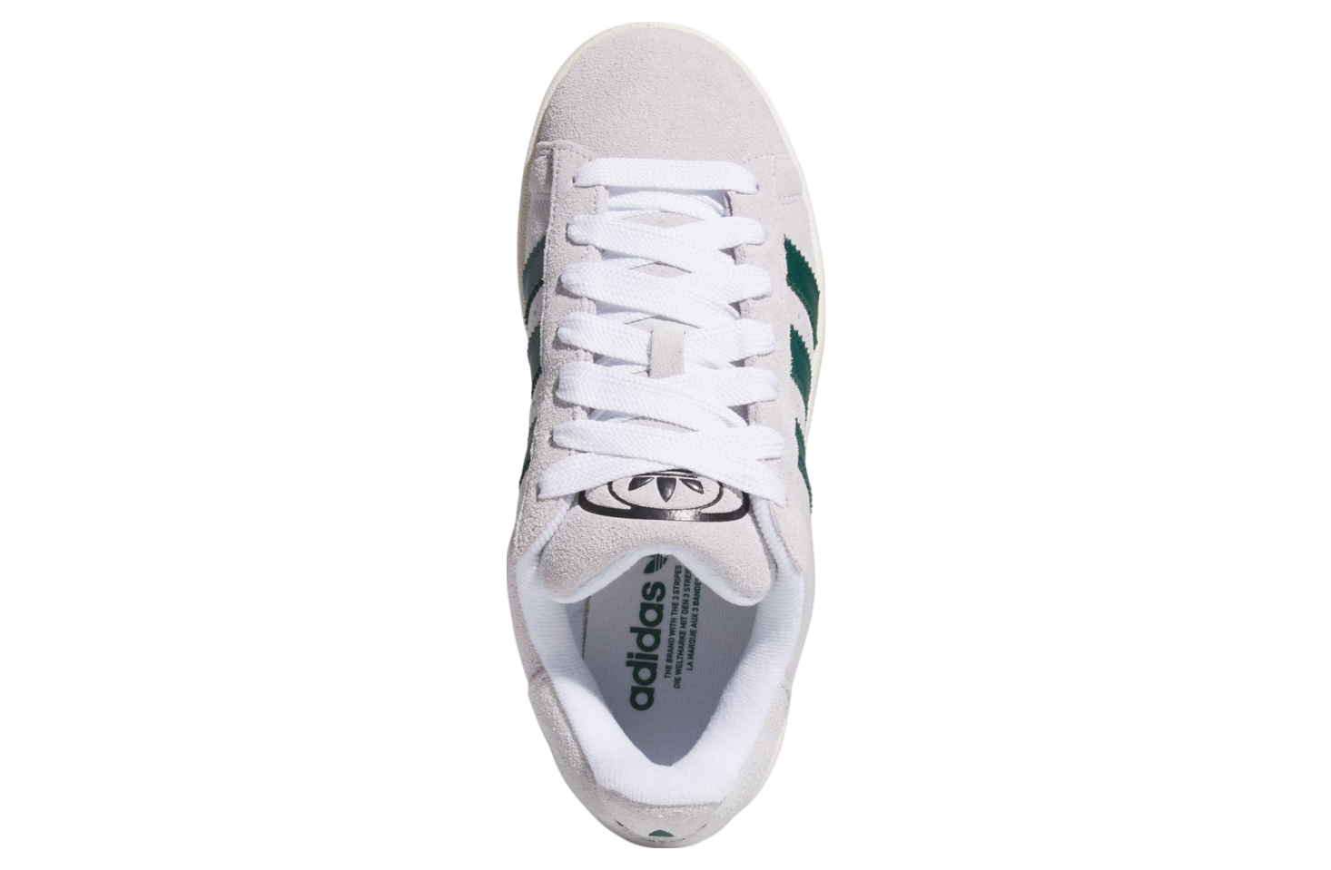 Adidas Campus 00s Crystal White / Collegiate Green