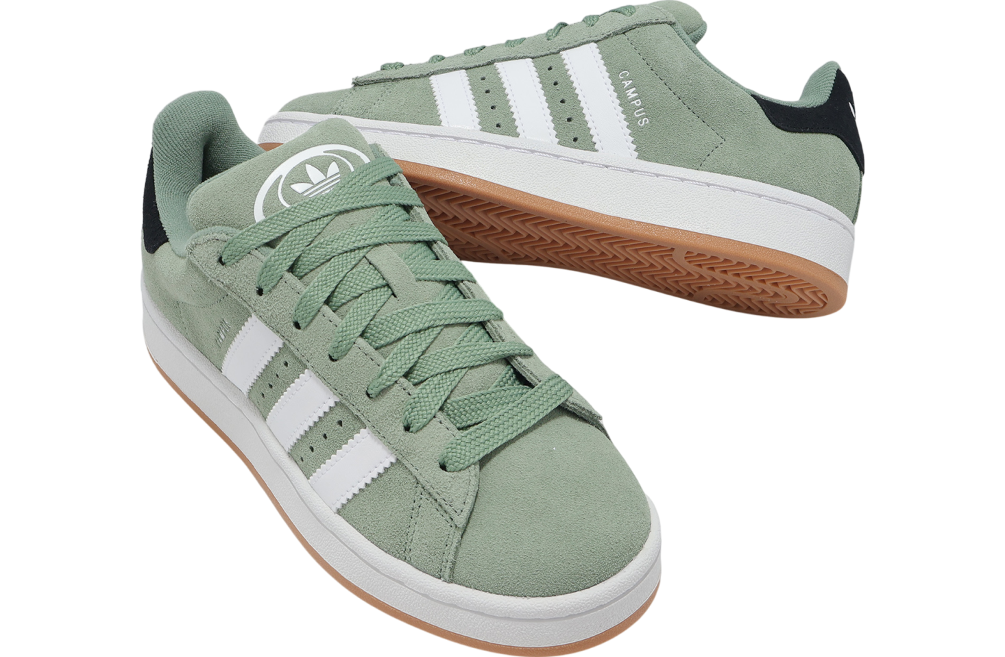 Adidas Campus 00s J Silver Green / Footwear White