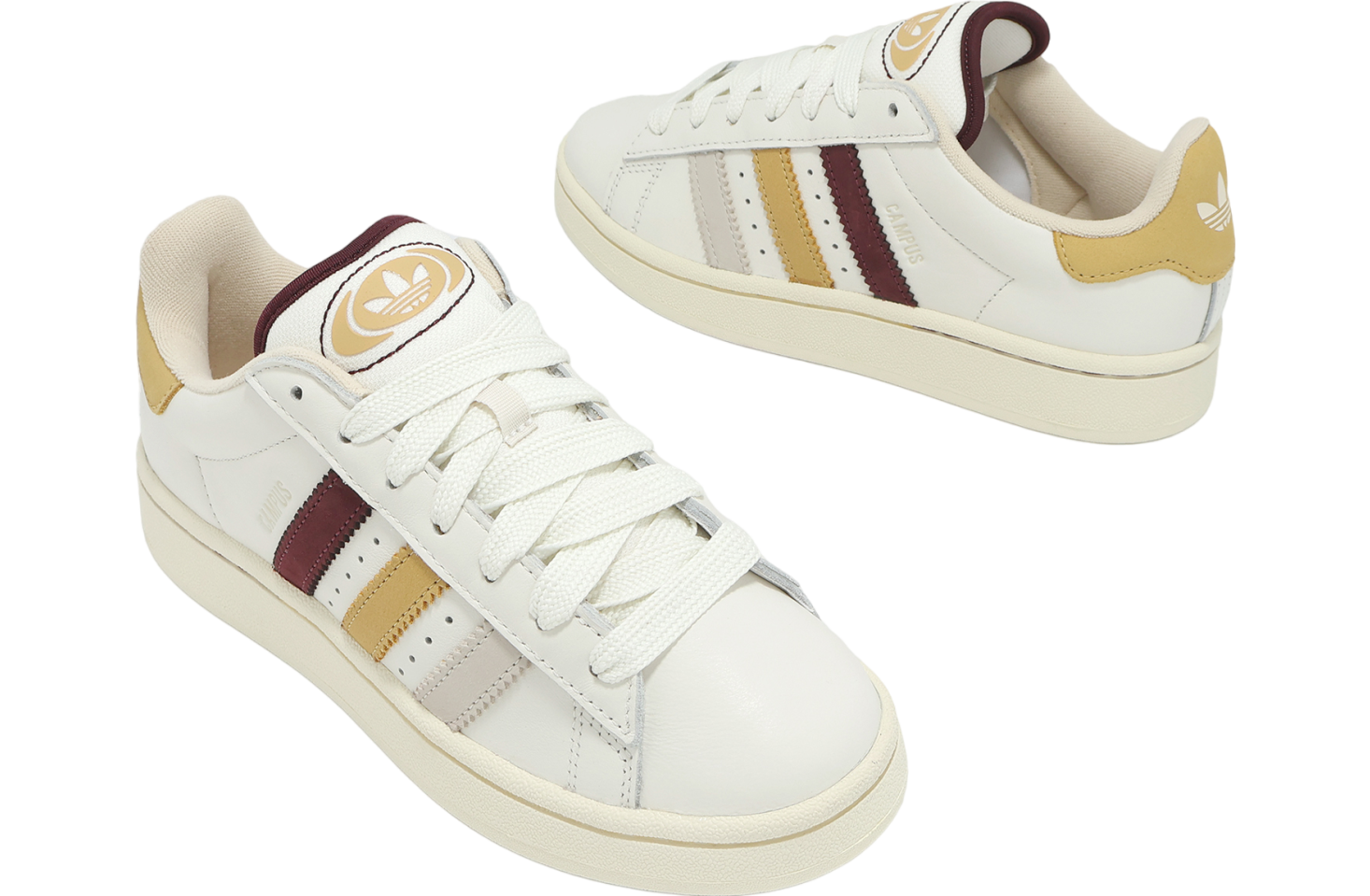 Adidas Campus 00S Off White / Maroon