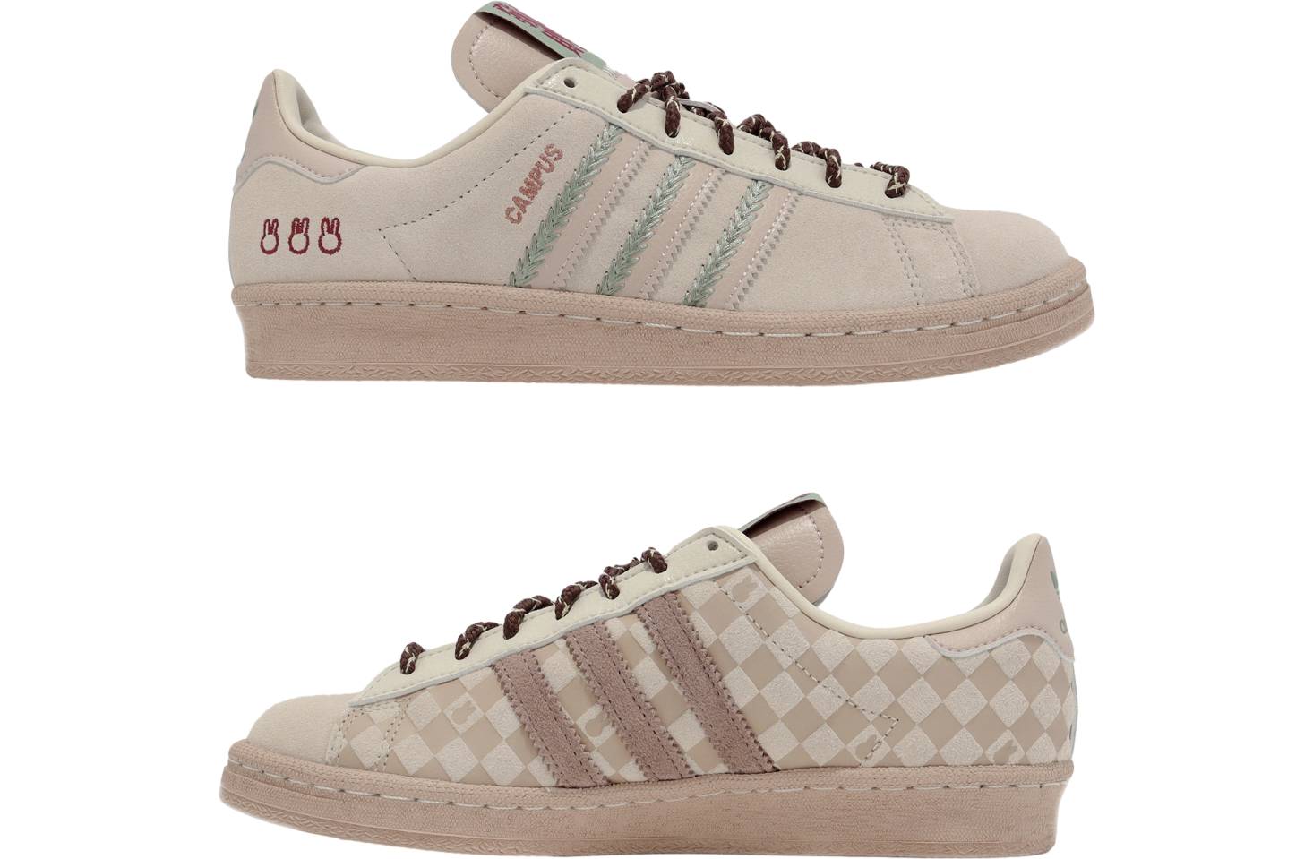 Adidas Campus 80S Chalk Brown / Silgrn