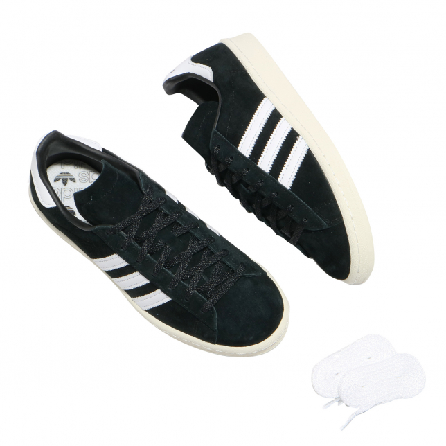 adidas Campus 80s Core Black Footwear White