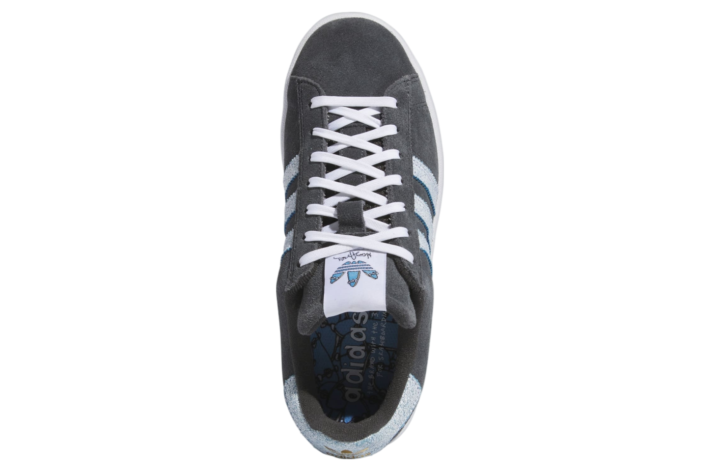 Adidas Campus Adv Carbon / Light Blue