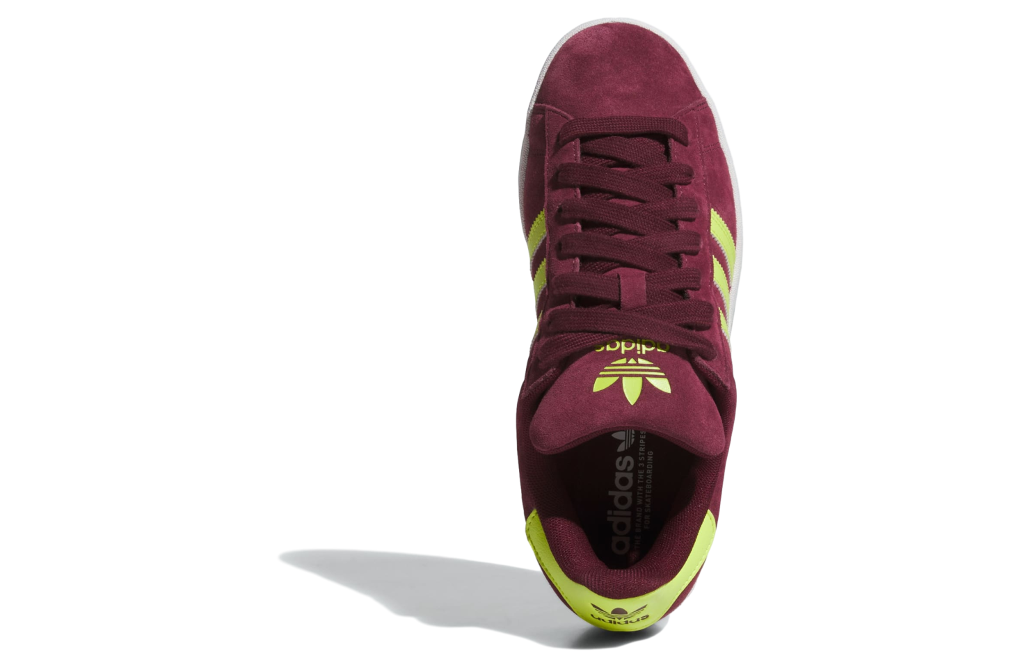 Adidas Campus Adv Maroon / Semi Solar Yellow