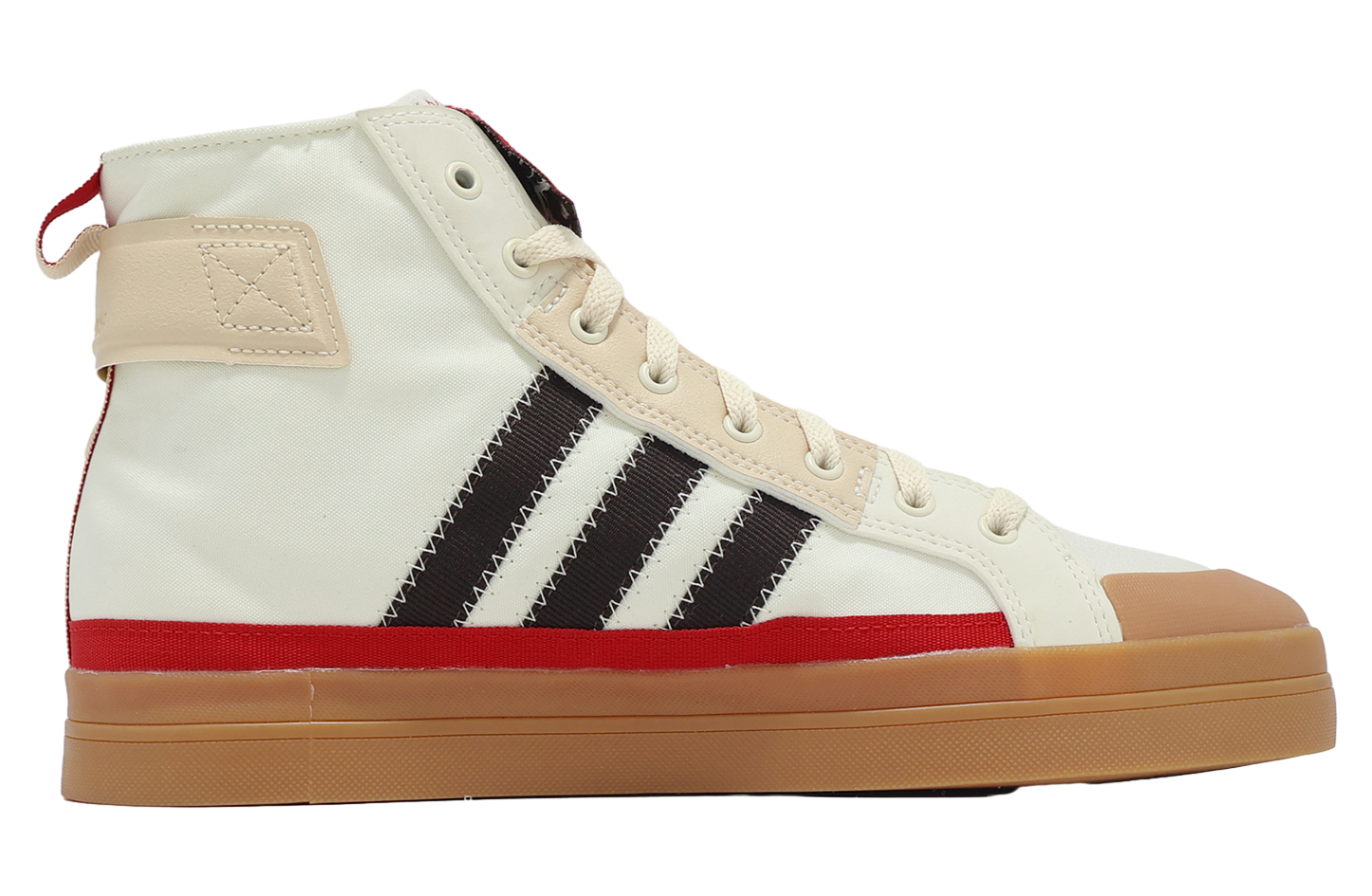 Adidas City Canvas HI Beige / Red