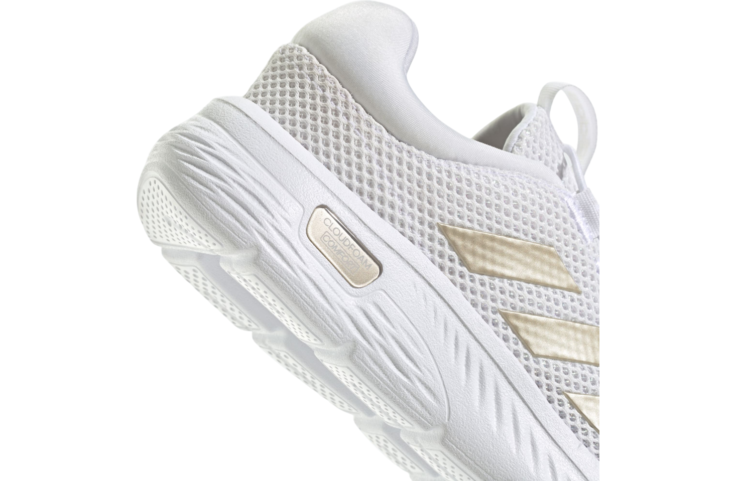 Adidas Cloudfoam Comfy WMNS Cloud White / Champagne Met.