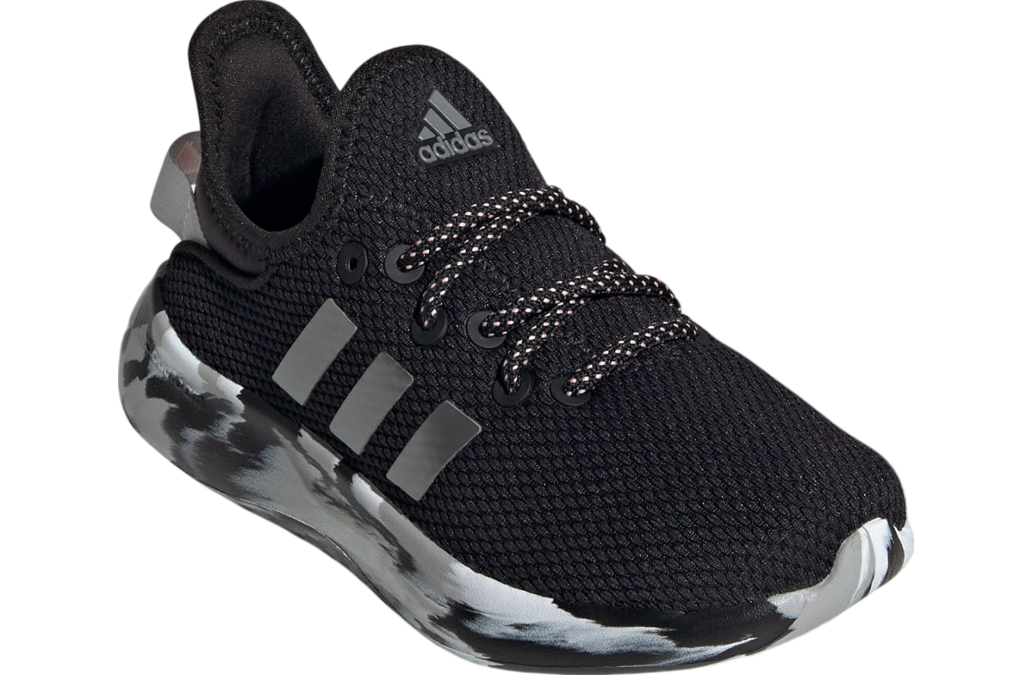 Adidas Cloudfoam Pure GS Core Black / Iron Metallic