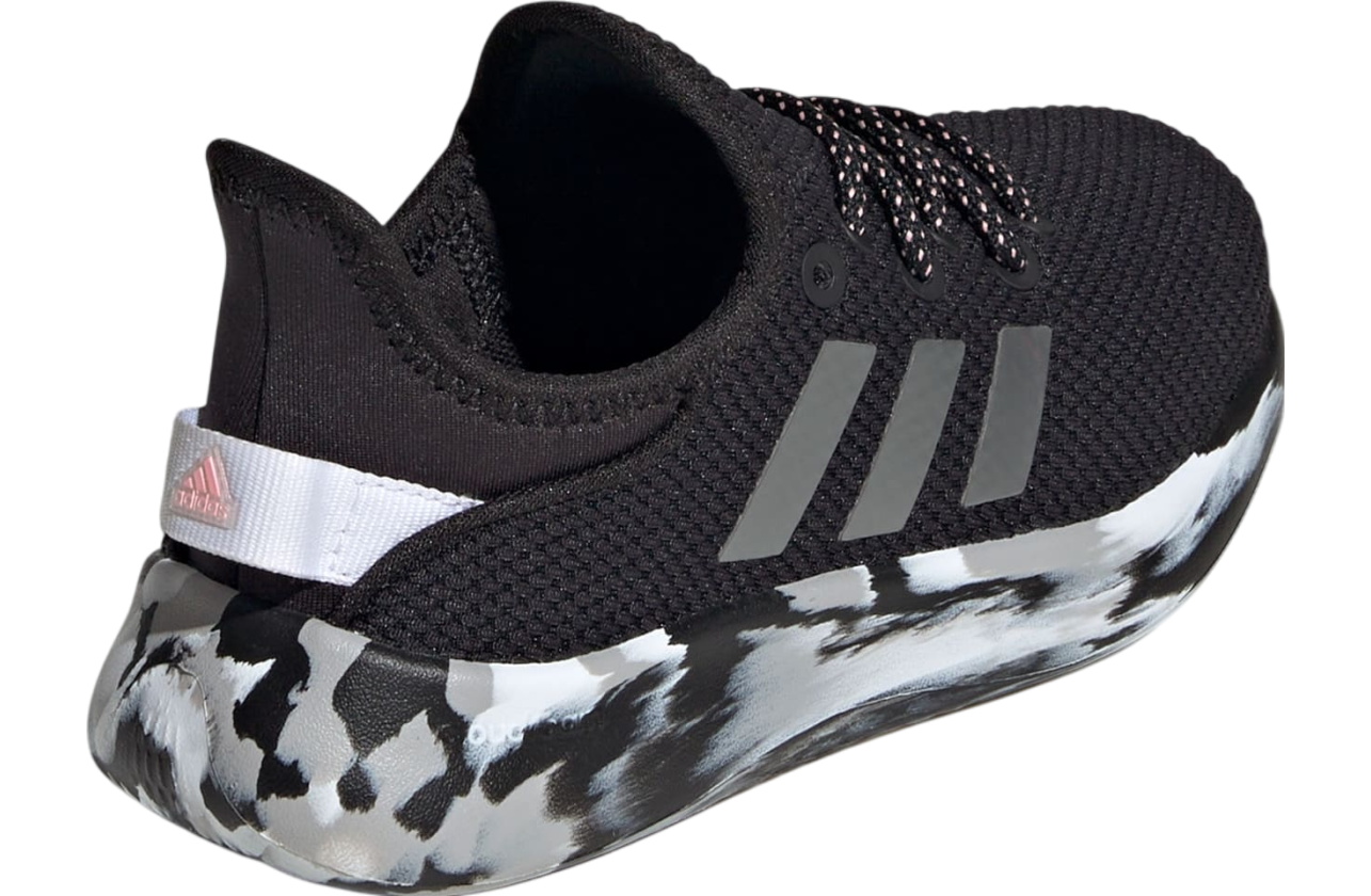 Adidas Cloudfoam Pure GS Core Black / Iron Metallic