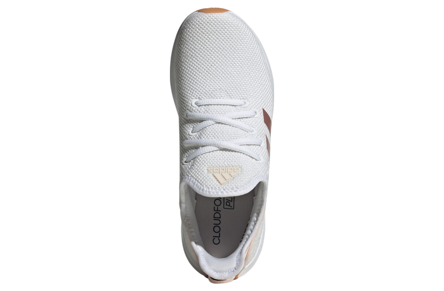 Adidas Cloudfoam Pure WMNS Cloud White Sandy Pink Met. Jul 2024 ID1059 KicksOnFire