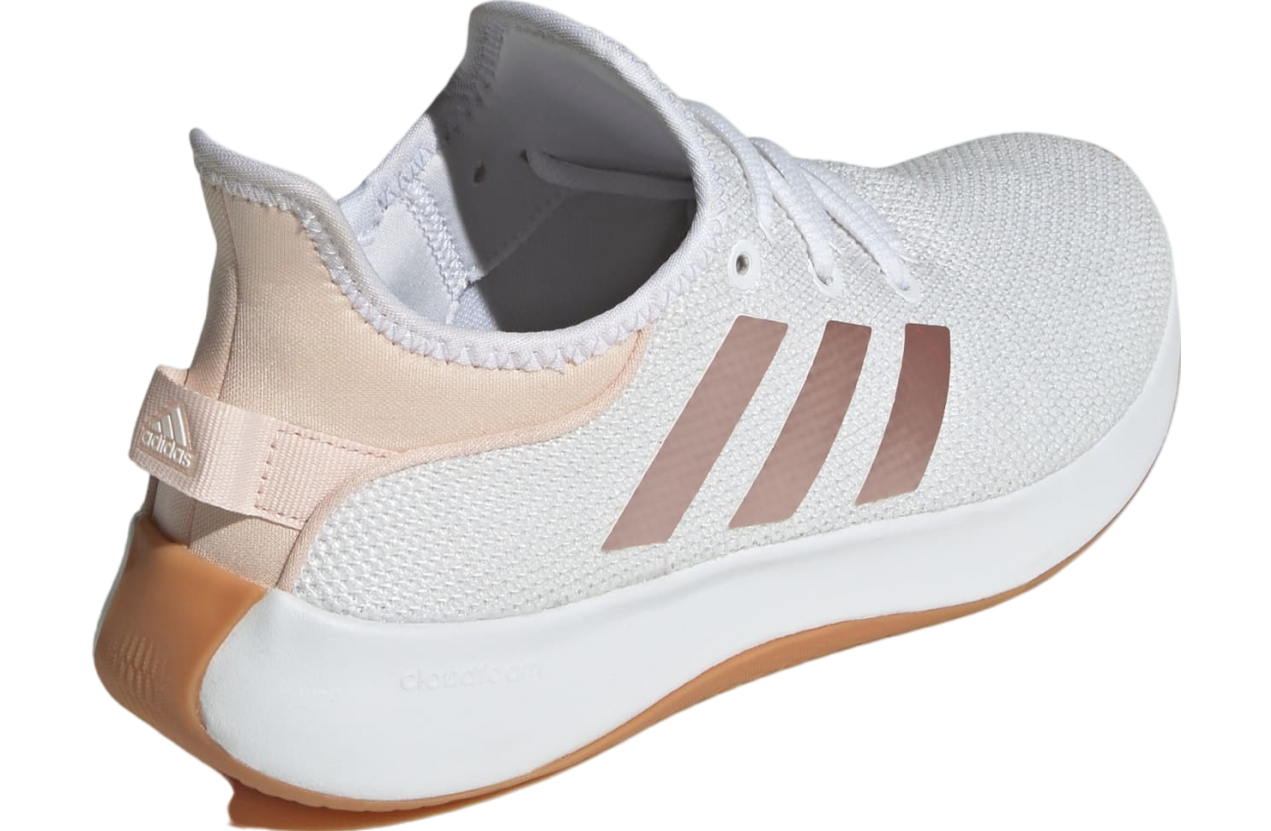 Adidas Cloudfoam Pure WMNS Cloud White / Sandy Pink Met.