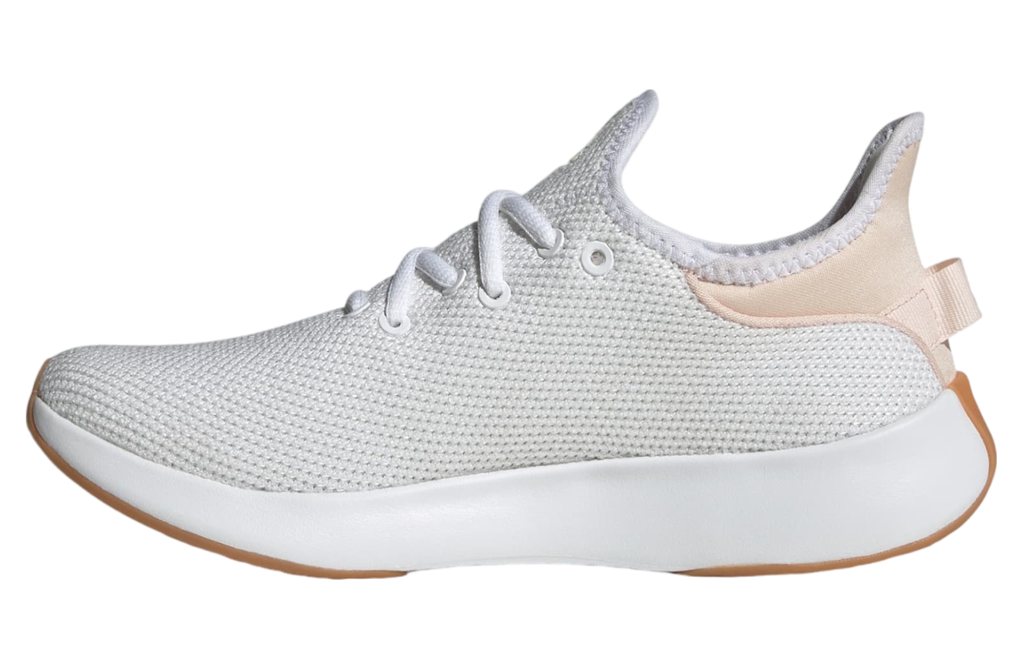 Adidas Cloudfoam Pure WMNS Cloud White Sandy Pink Met. Jul 2024 ID1059 KicksOnFire