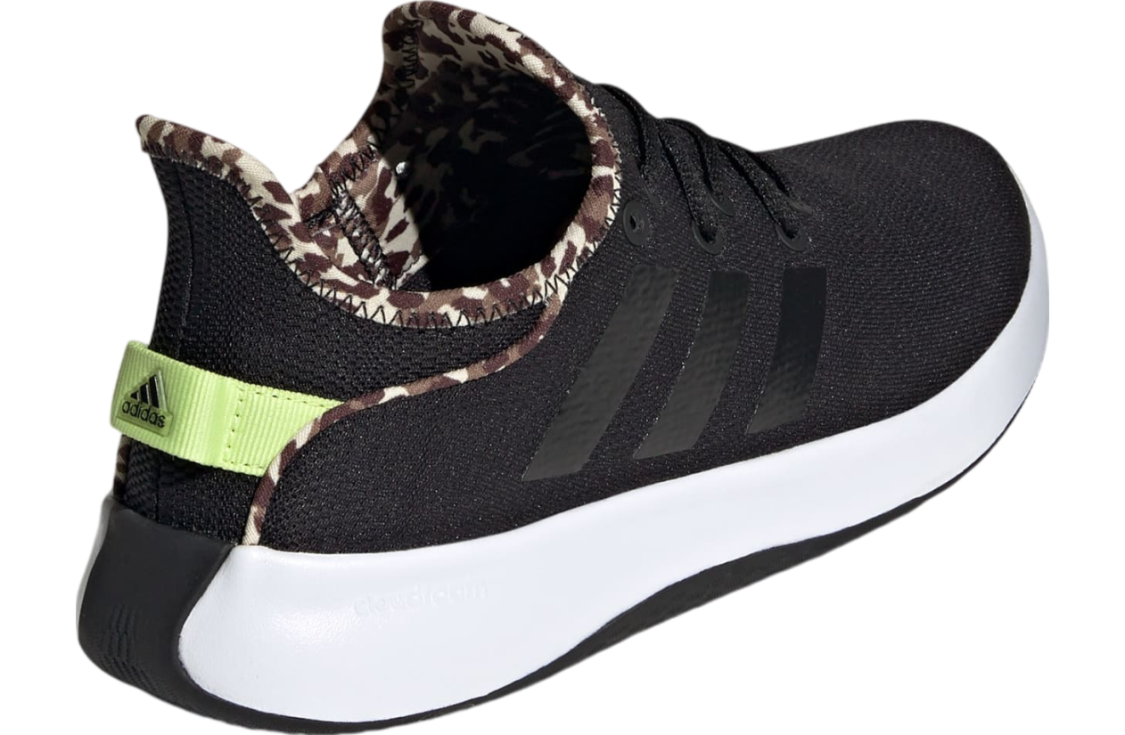 Adidas Cloudfoam Pure WMNS Core Black / Pulse Lime