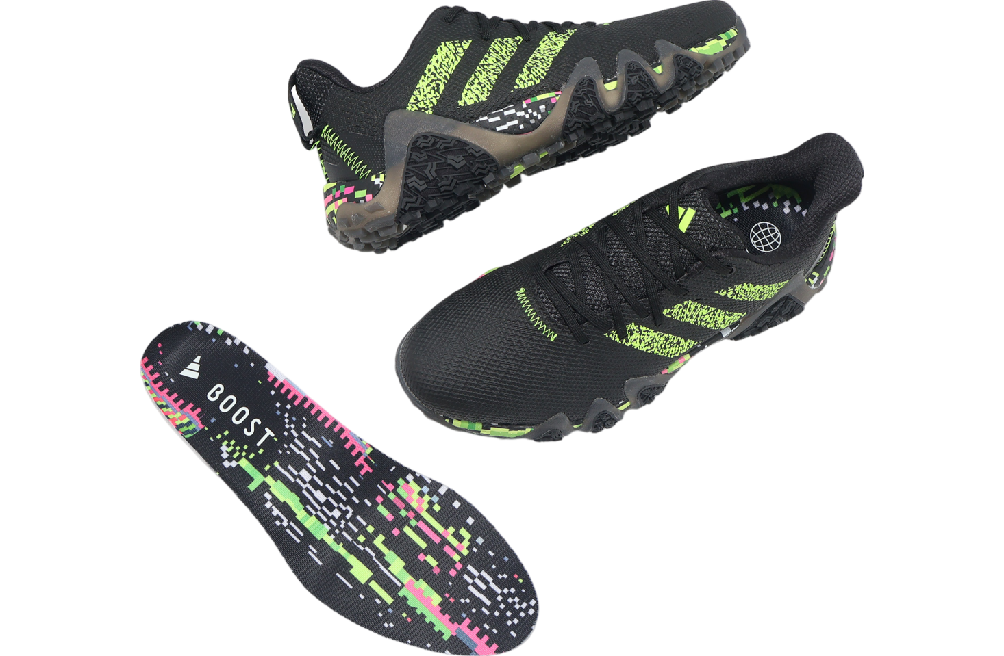 Adidas Codechaos 22 Glitch Core Black / Lucid Lemon