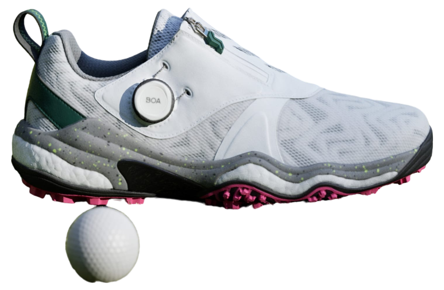 Adidas Codechaos Boa 25 Spikeless Golf Cloud White / Collegiate Green