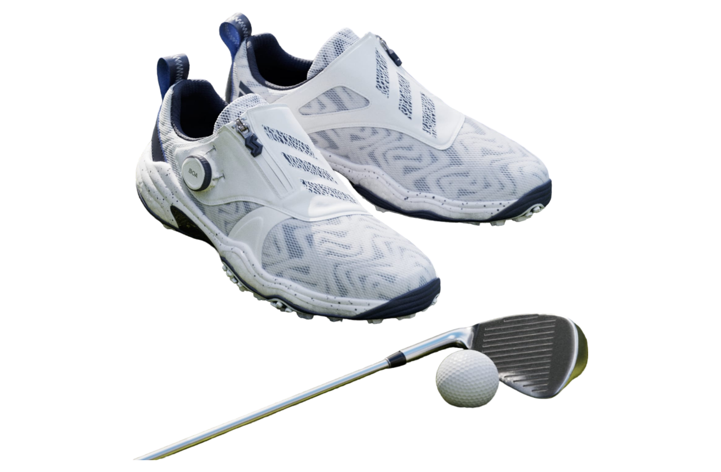 Adidas Codechaos Boa 25 Spikeless Golf Cloud White / Collegiate Navy