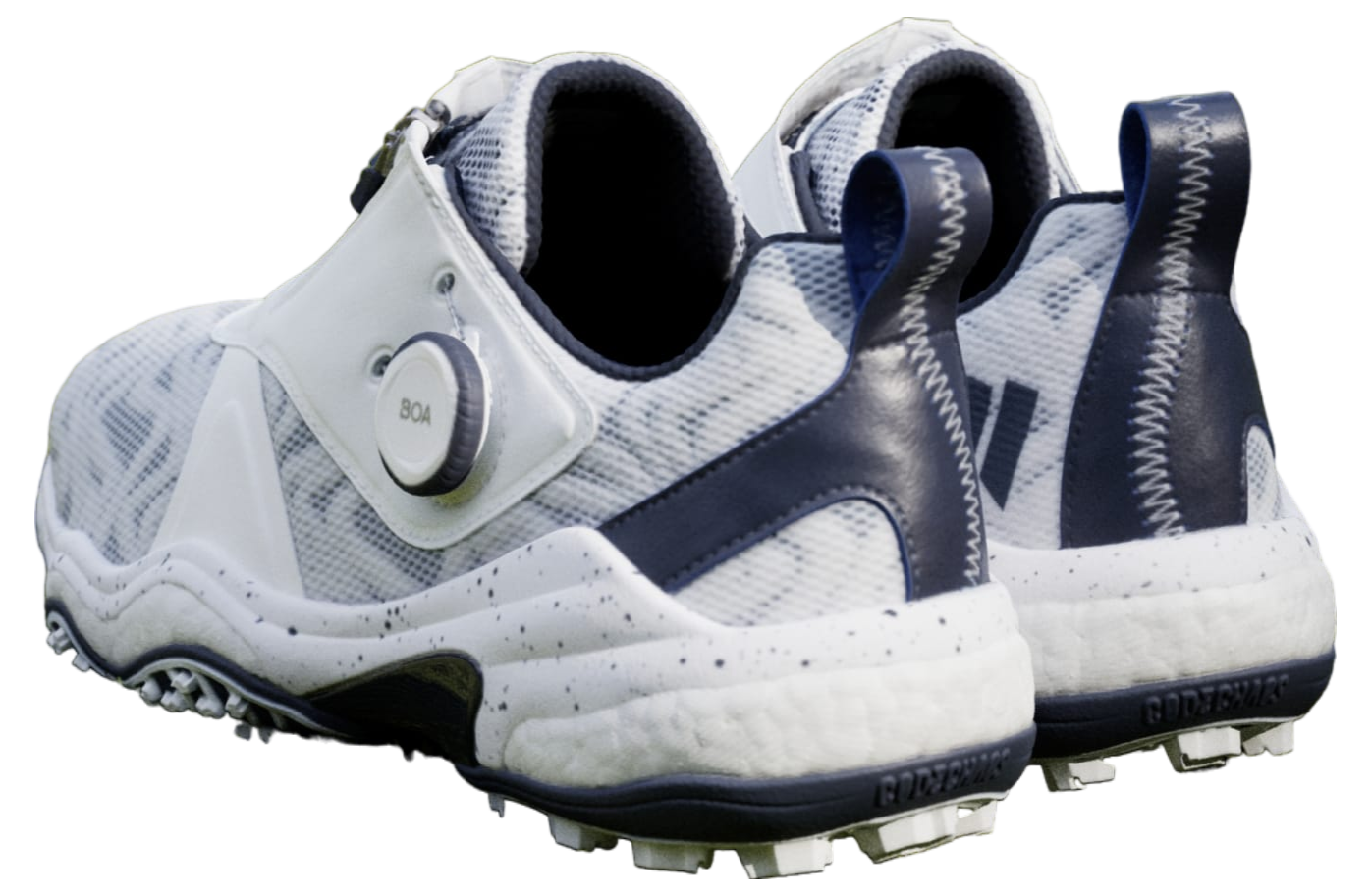 Adidas Codechaos Boa 25 Spikeless Golf Cloud White / Collegiate Navy