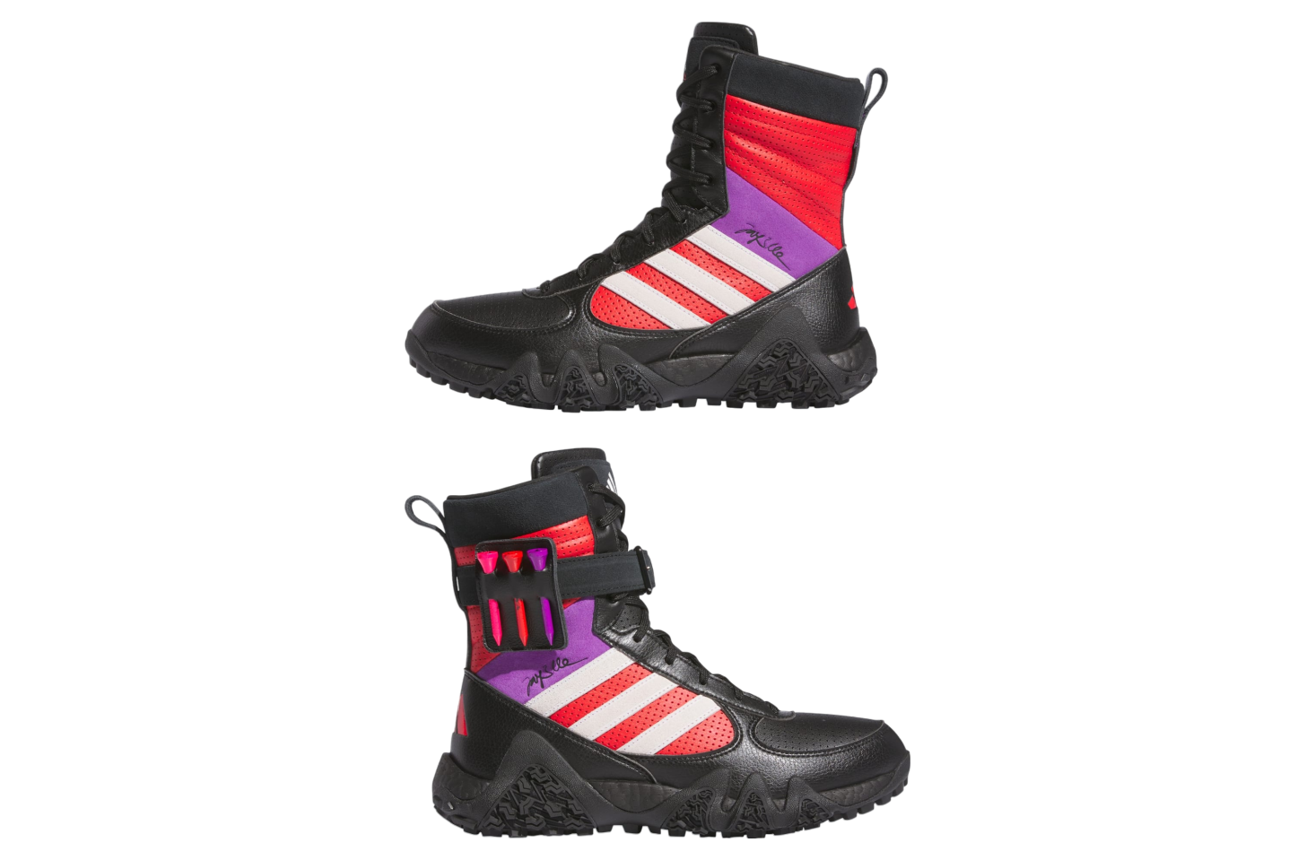 Adidas Codechaos Boot Spikeless Golf WMNS Core Black / Vivid Red