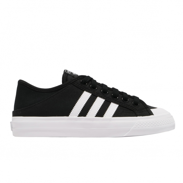 adidas Collapsible Nizza Lo Core Black Footwear White - Apr. 2021 - GY0408