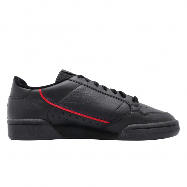 adidas Continental 80 Core Black Scarlet Core Navy