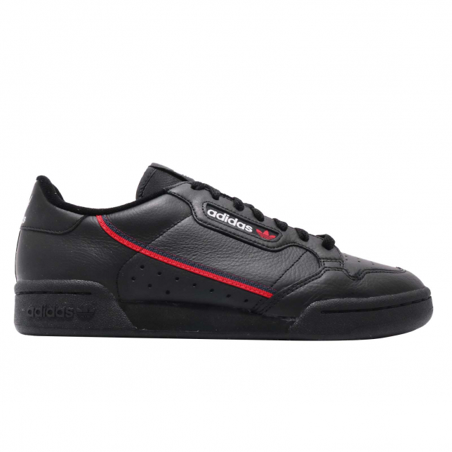 adidas Continental 80 Core Black Scarlet Core Navy