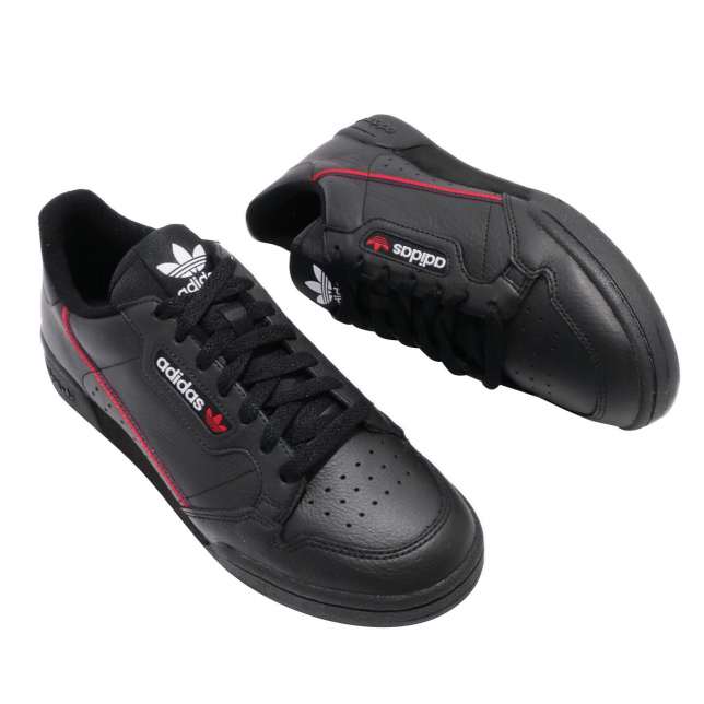 adidas Continental 80 Core Black Scarlet Core Navy