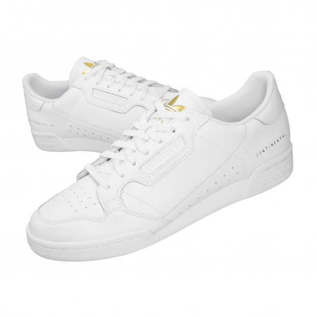 adidas Continental 80 Footwear White Gold Metallic - Sep 2019 - FU9203