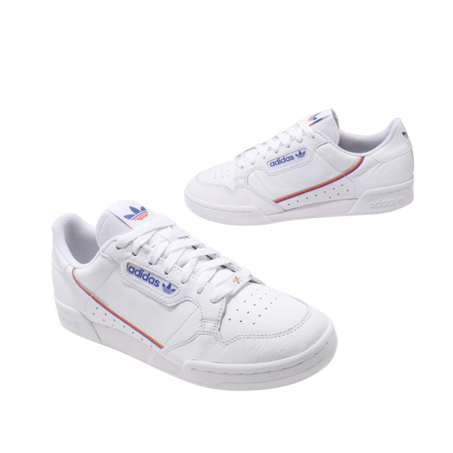 Continental 80 Footwear White Hire Blue EF2820 - KicksOnFire.com