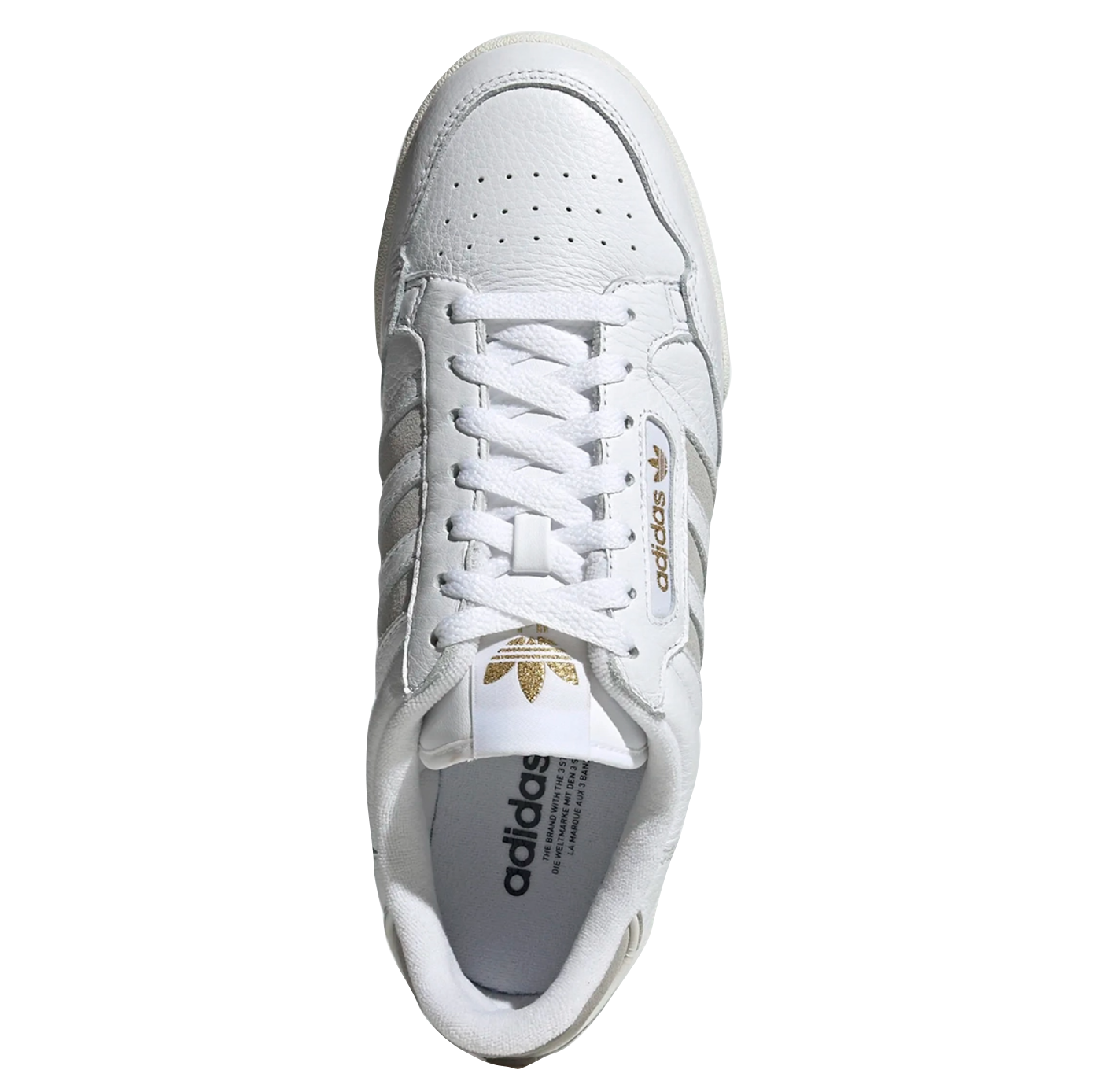 adidas Continental 80 Three Stripes White Grey - May 2022 - GZ6266