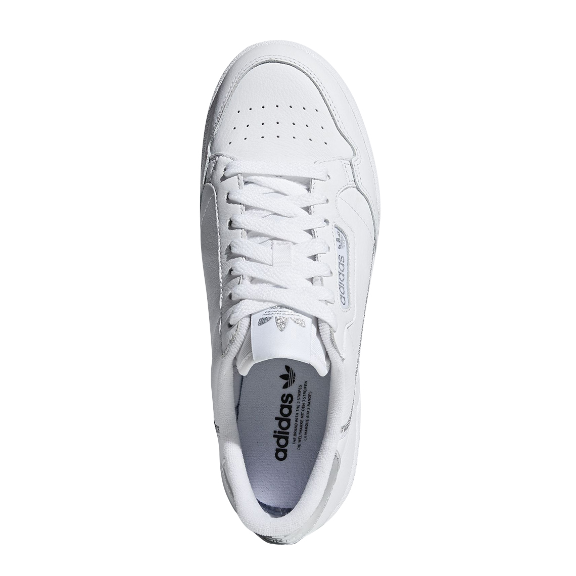 adidas Continental 80 White Silver EE8925 - KicksOnFire.com