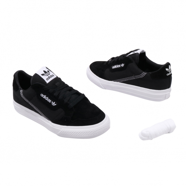 adidas Continental Vulc Core Black Cloud White