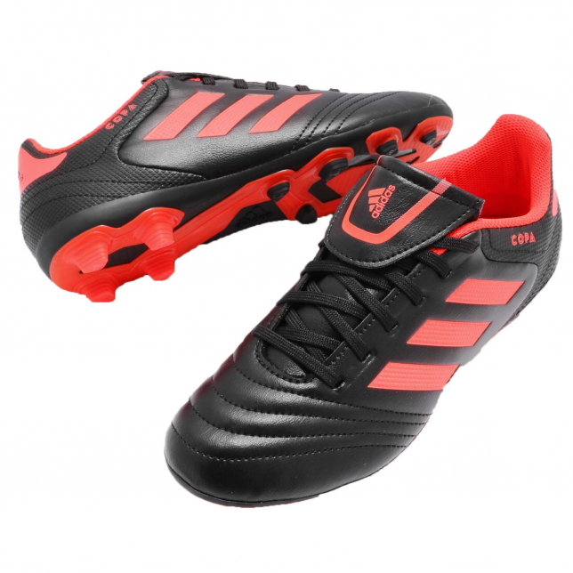 adidas Copa 17.4 FxG GS Black Red BY1587