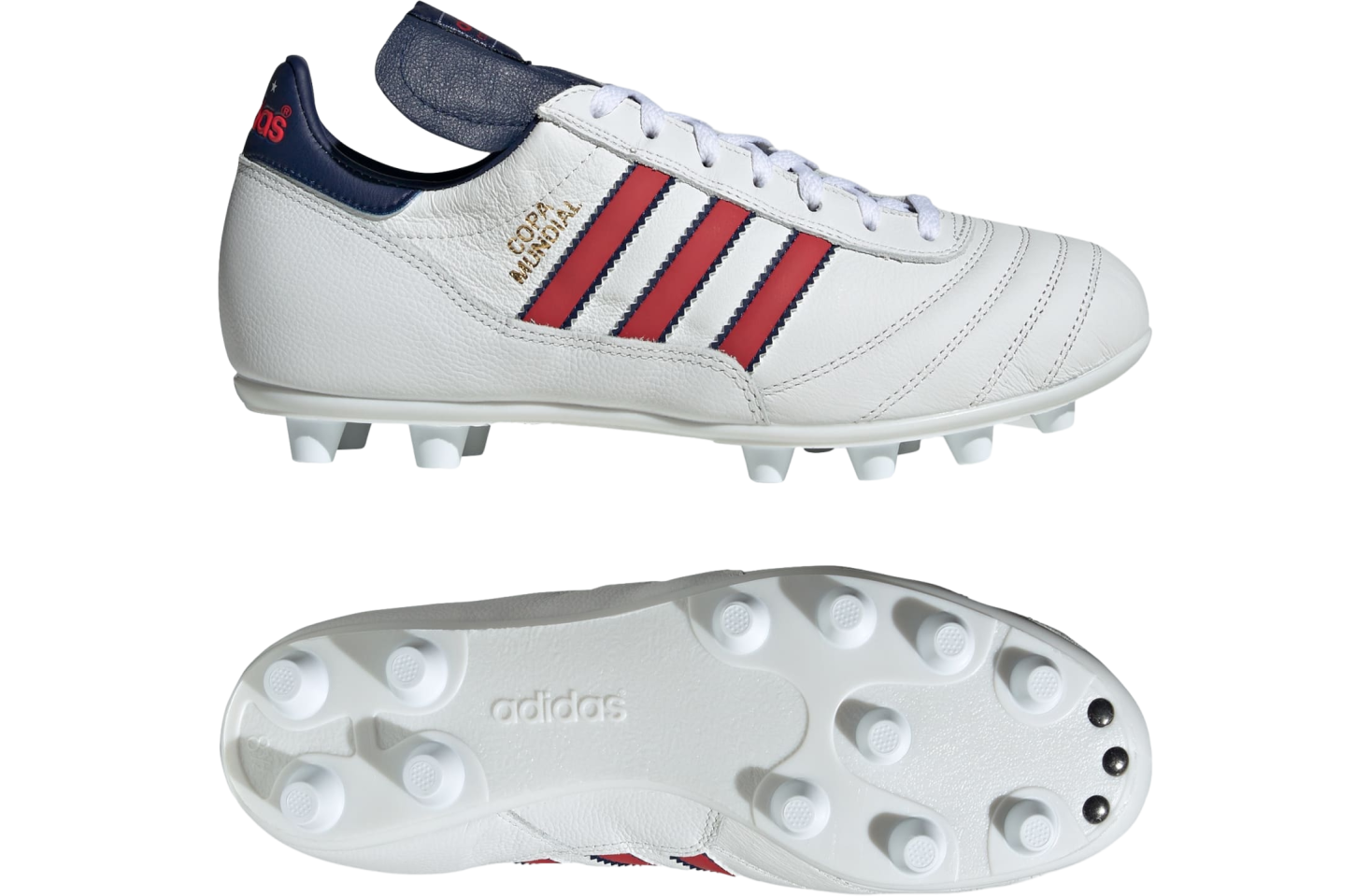 Adidas Copa Mundial Soccer FG Cloud White / Pure Ruby