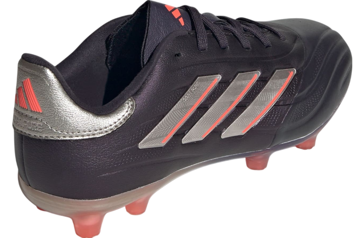 Adidas Copa Pure 2 Elite FG GS Aurora Black / Platinum Metallic