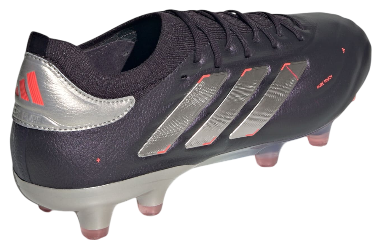 Adidas Copa Pure 2 Elite Knit FG Aurora Black / Platinum Metallic