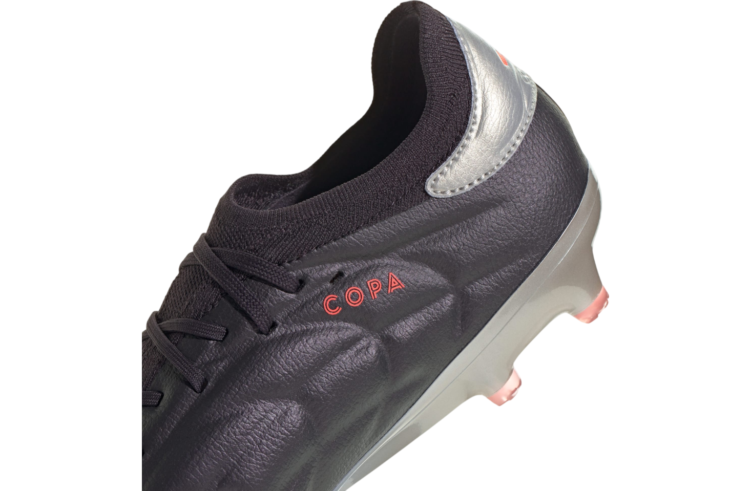 Adidas Copa Pure 2 Elite Knit FG Aurora Black / Platinum Metallic