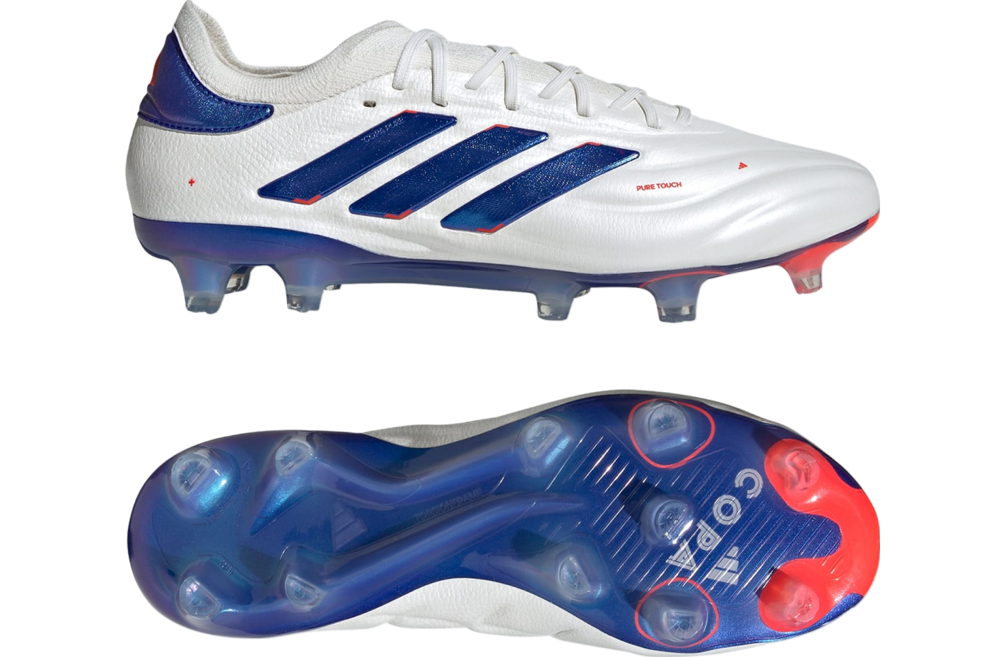 Adidas Copa Pure 2 Elite Kt FG WMNS Cloud White / Lucid Blue