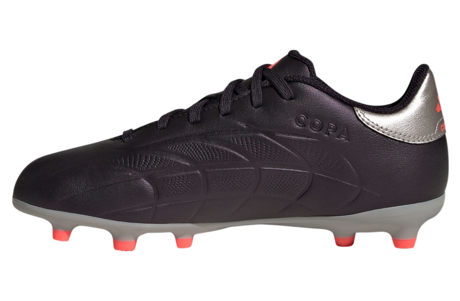 Adidas Copa Pure 2 League FG GS Aurora Black / Platinum Metallic