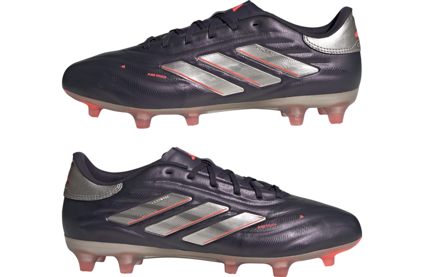 Adidas Copa Pure 2 Pro FG Aurora Black / Platinum Metallic