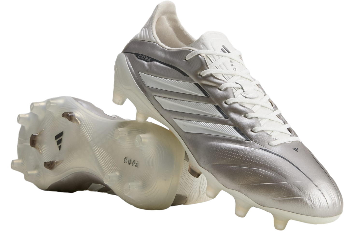Adidas Copa Pure IV Elite FG Taupe Met. / Zero Metalic