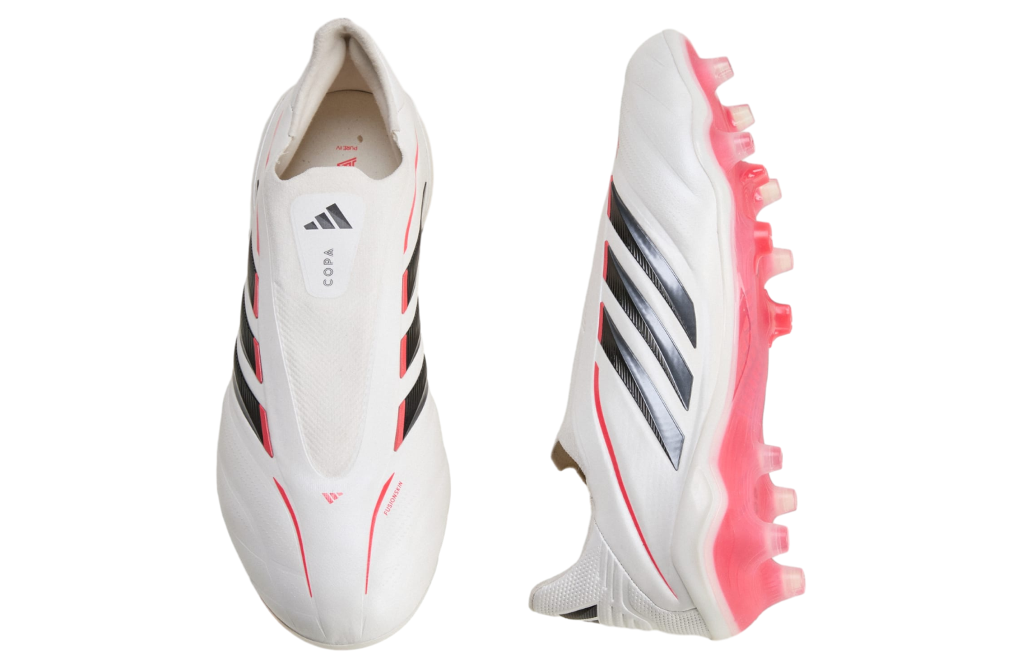 Adidas Copa Pure IV Elite Laceless FG Zero Metalic / Core Black