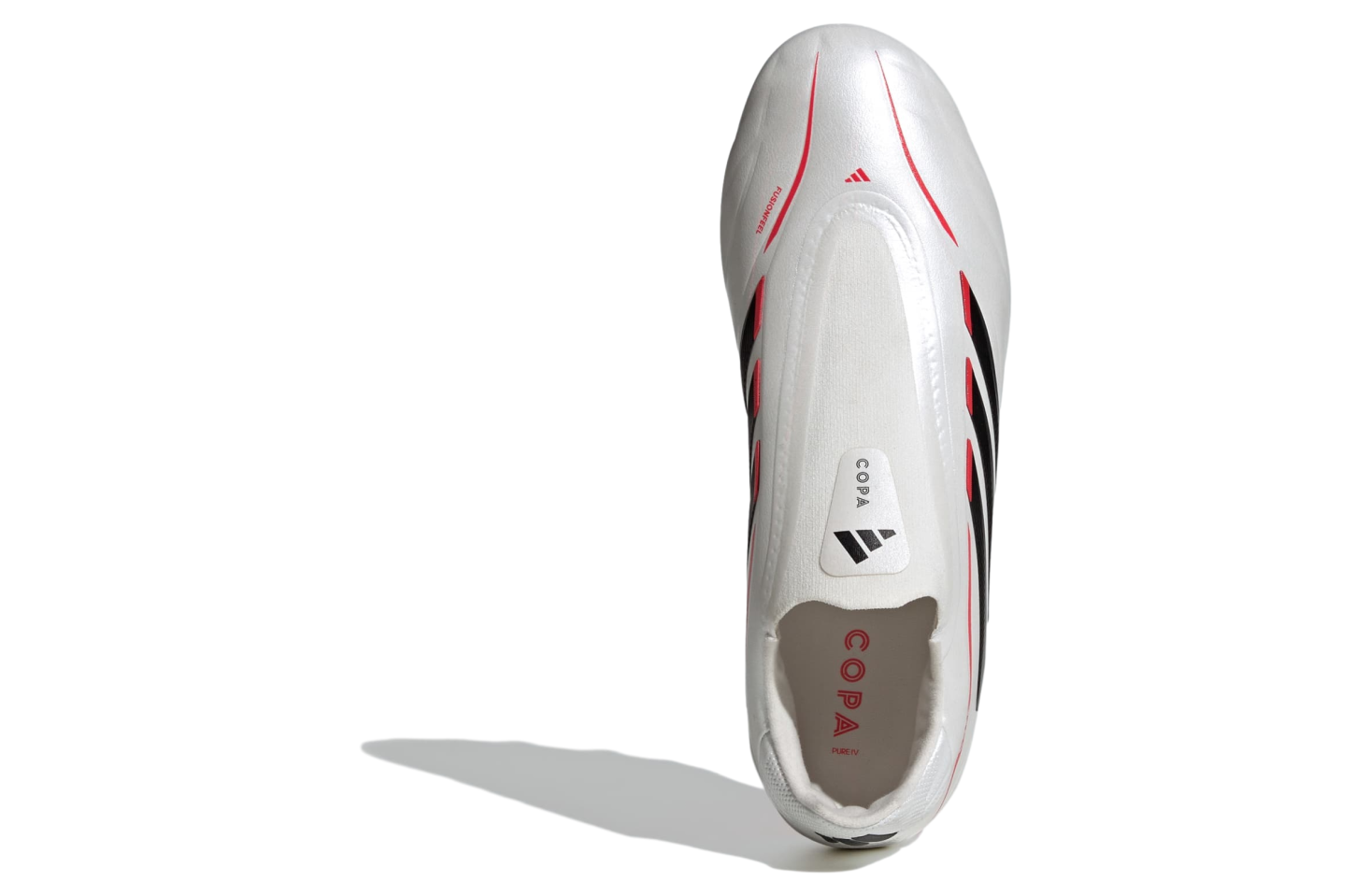 Adidas Copa Pure IV League Laceless FG Zero Metalic / Core Black