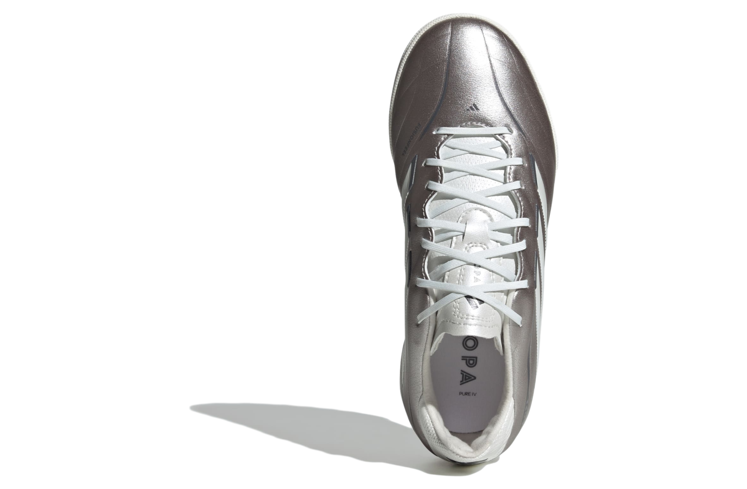 Adidas Copa Pure IV League Turf GS Taupe Met. / Zero Metalic