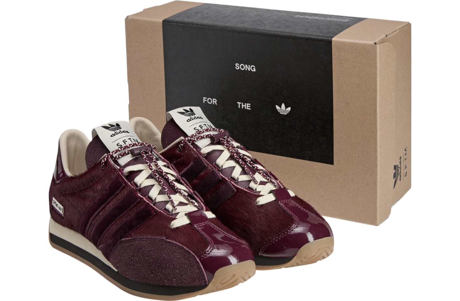 Adidas Country OG Sftm Maroon / Core Black