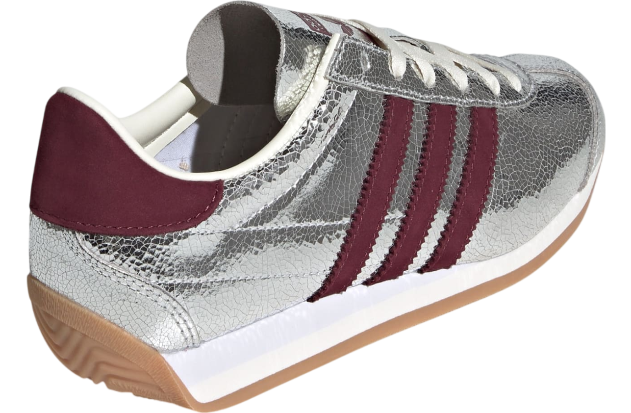 Adidas Country OG WMNS Silver Metallic / Maroon