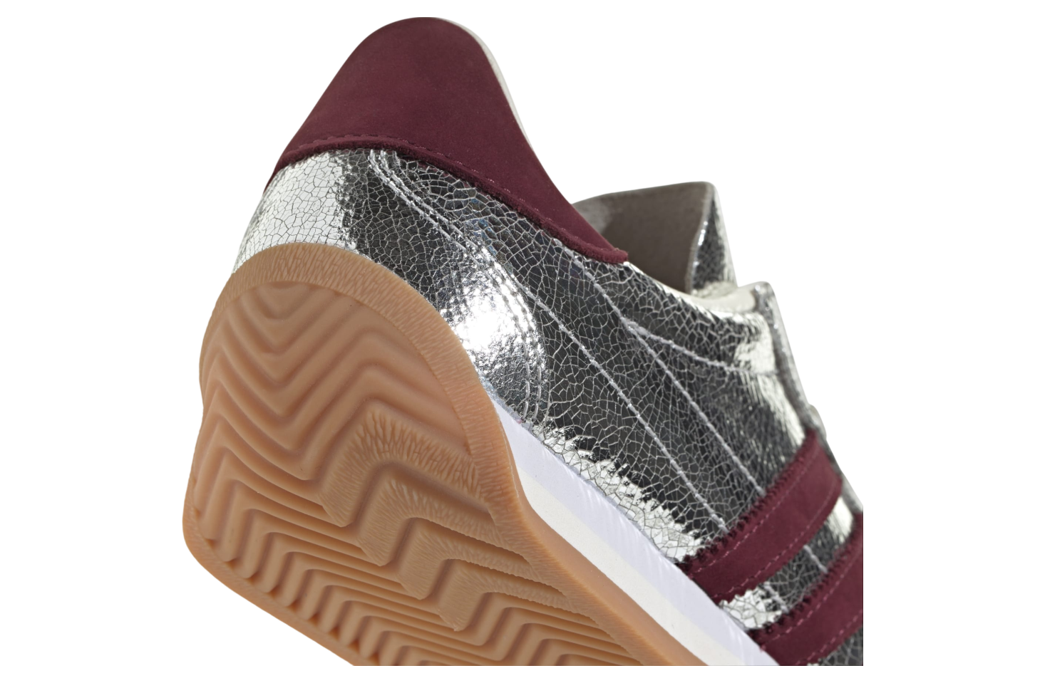 Adidas Country OG WMNS Silver Metallic / Maroon