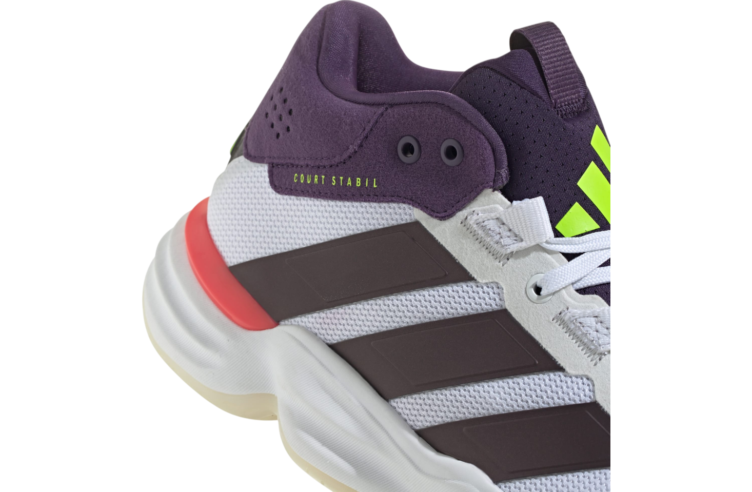 Adidas Court Stabil Indoor Cloud White / Aurora Met.