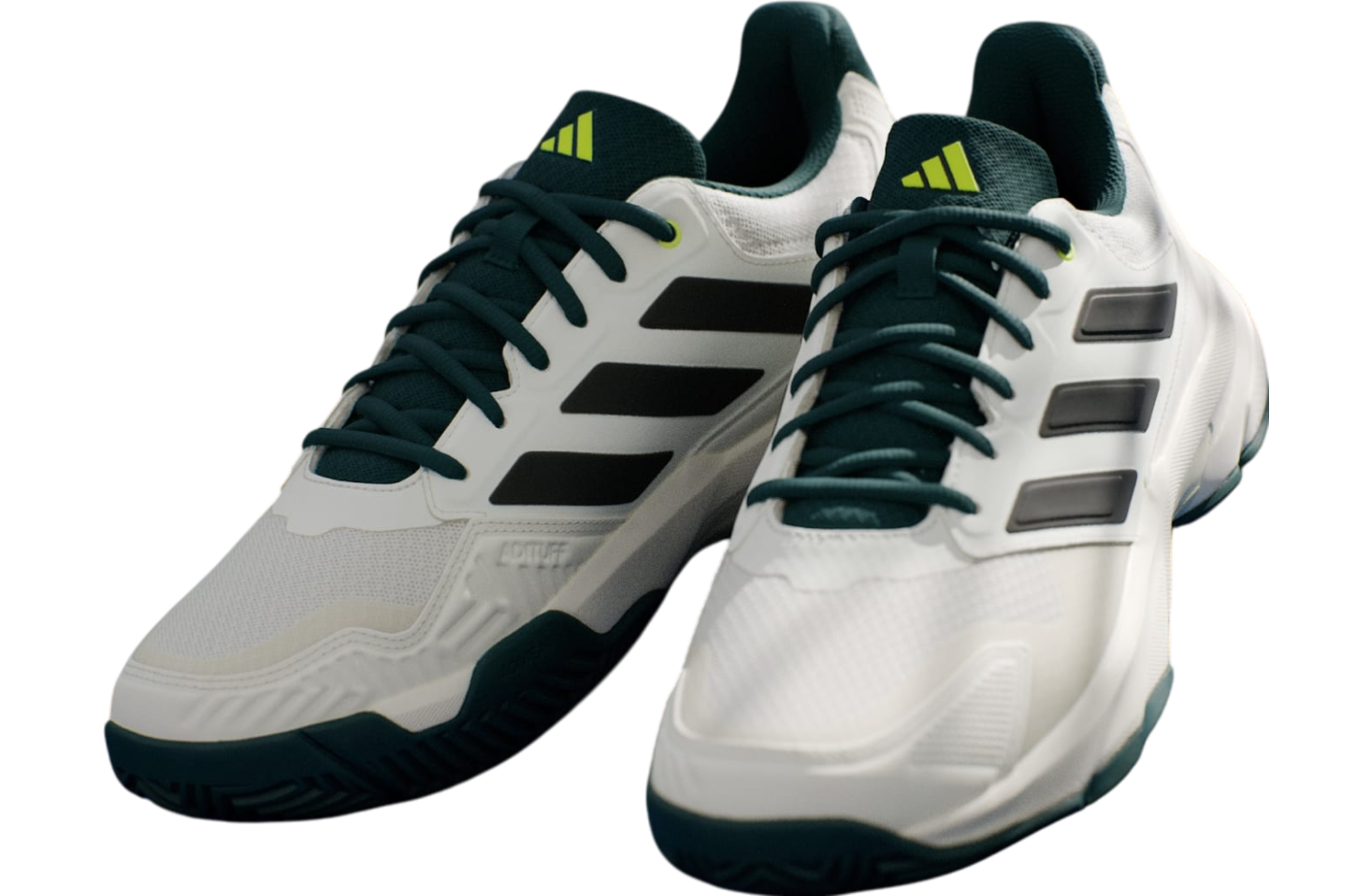 Adidas Courtjam Control 3 Off White / Silver Metallic