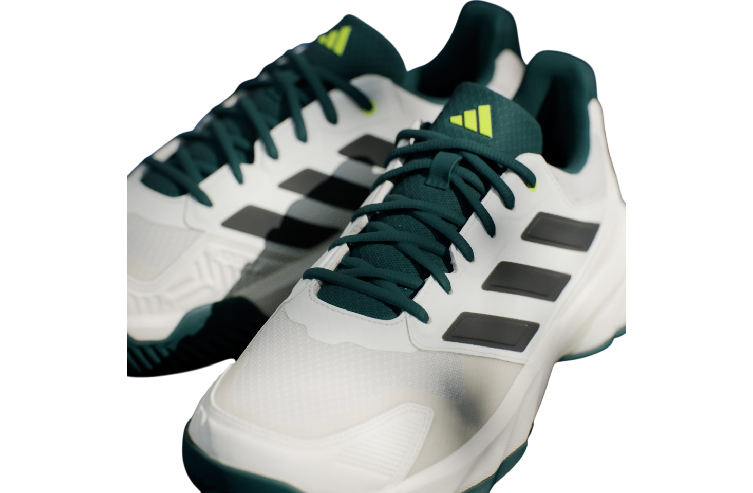 Adidas Courtjam Control 3 Off White / Silver Metallic