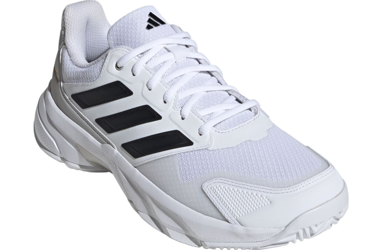 Adidas Courtjam Control 3 Tennis Cloud White / Core Black