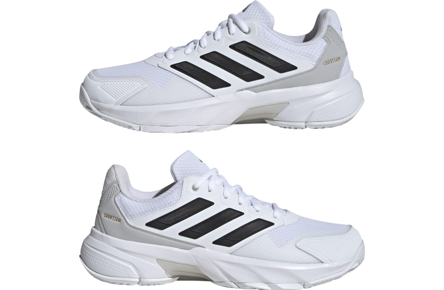 Adidas Courtjam Control 3 Tennis Cloud White / Core Black